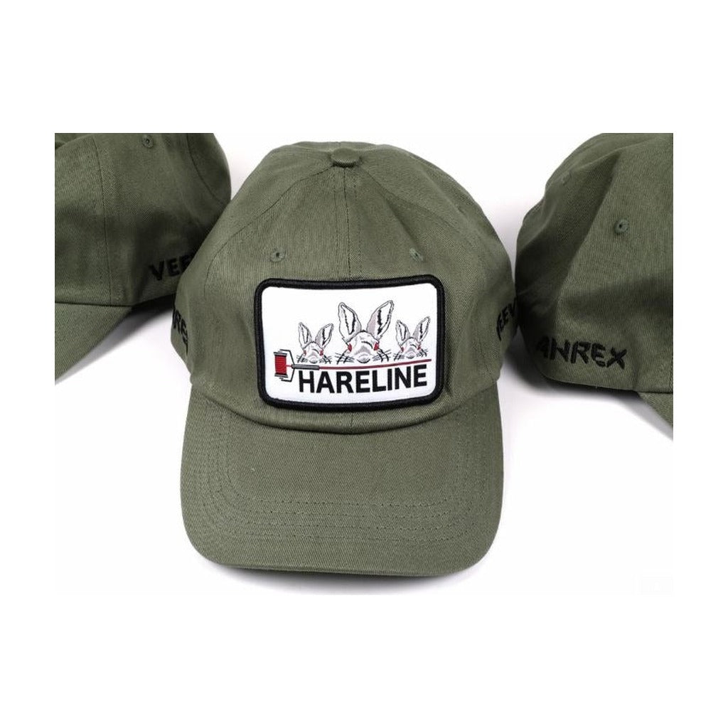 Hareline Logo Cotton Twill Cap - Hats - Fly Fish Food