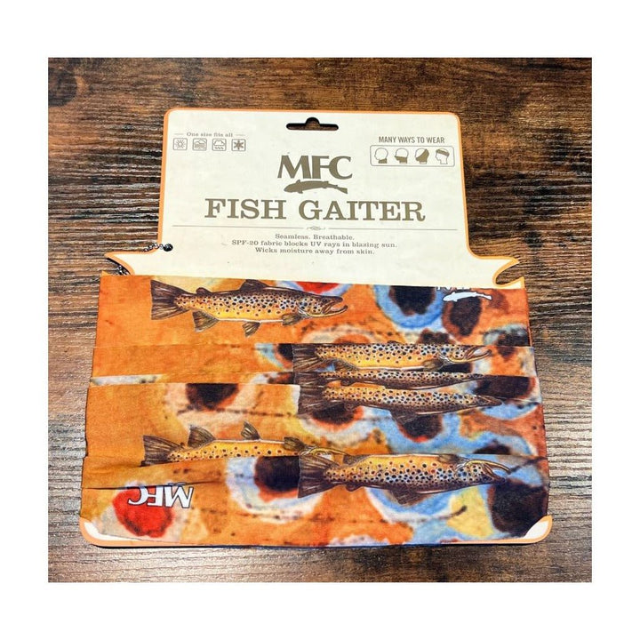MFC Fish Gaiter - Currier's Brown Trout - Apparel - Fly Fish Food