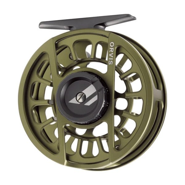Orvis Hydros Euro Fly Reel - Matte Olive