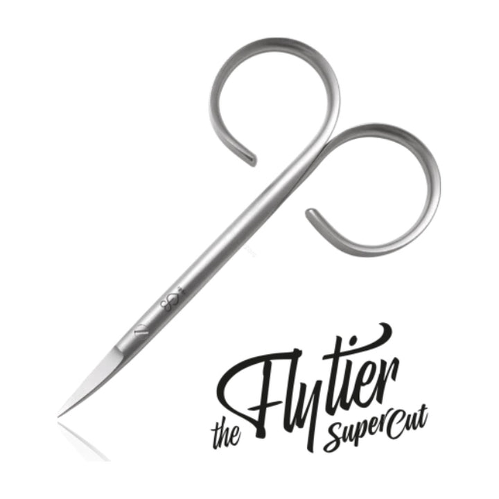 Renomed - Fly Tying Scissors - The FlyTier Curved - Fly Tying Accessories - Fly Fish Food