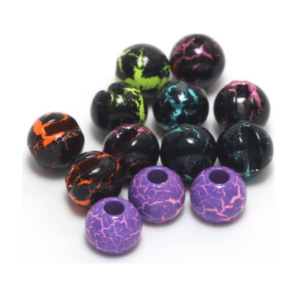 Hareline Slotted Tungsten Beads - Crackle - Beads - Fly Fish Food