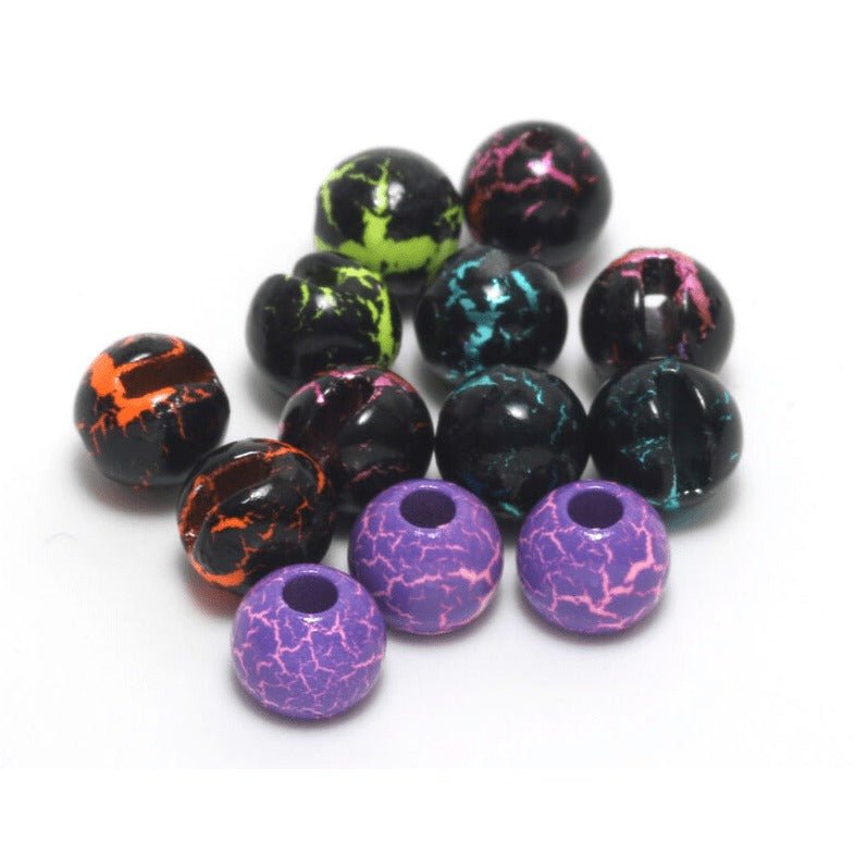 Hareline Tungsten Beads - Crackle - Beads - Fly Fish Food
