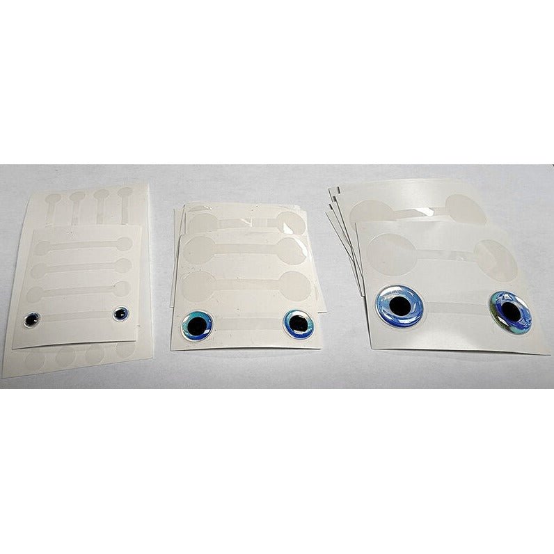 Tie in Fold Over Eye Tabs - Eyes - Fly Fish Food