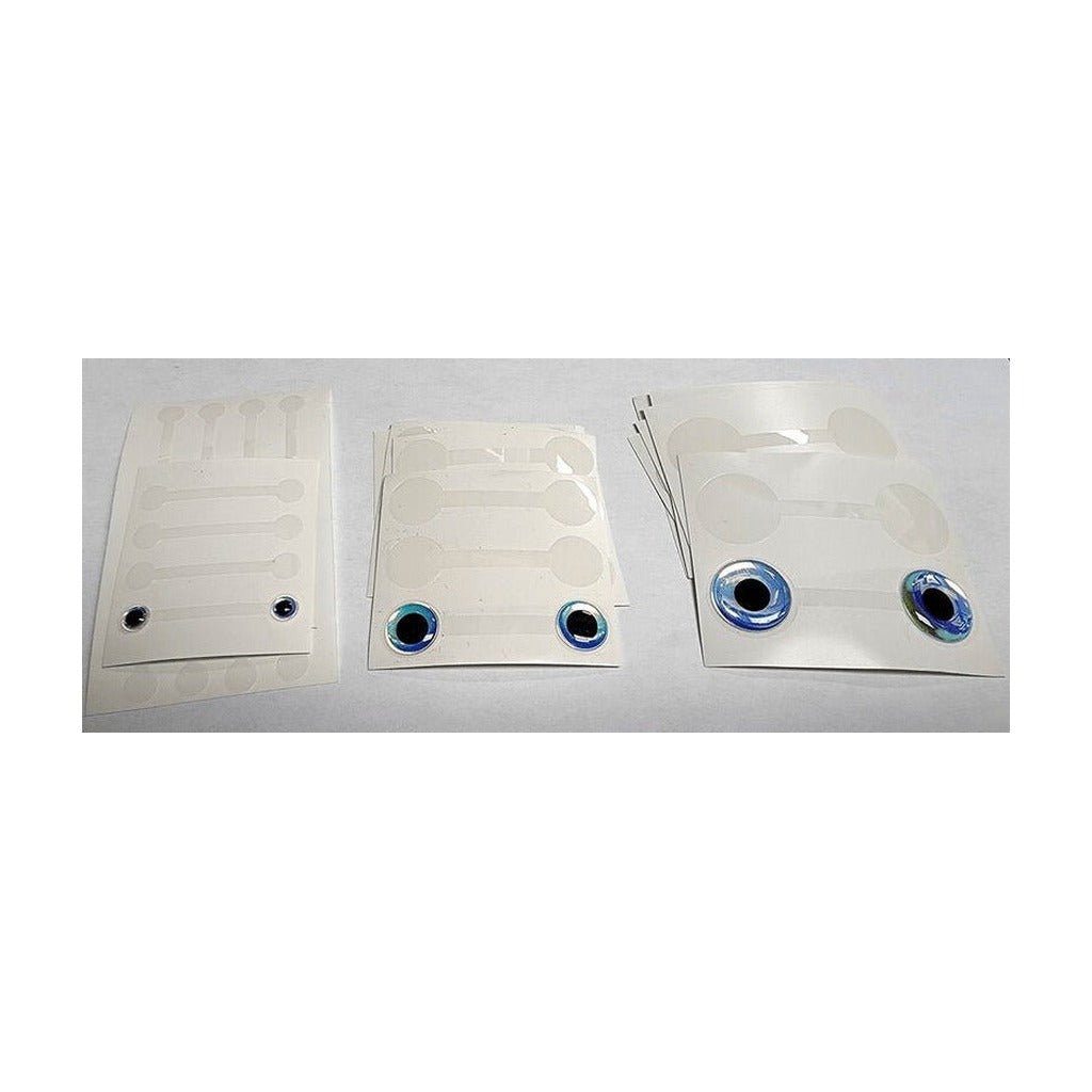 Tie in Fold Over Eye Tabs - Eyes - Fly Fish Food