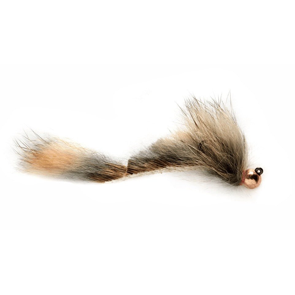 Croston's Micro Rabbit Sculpin Natural Barbless - Flies - Fly Fish Food