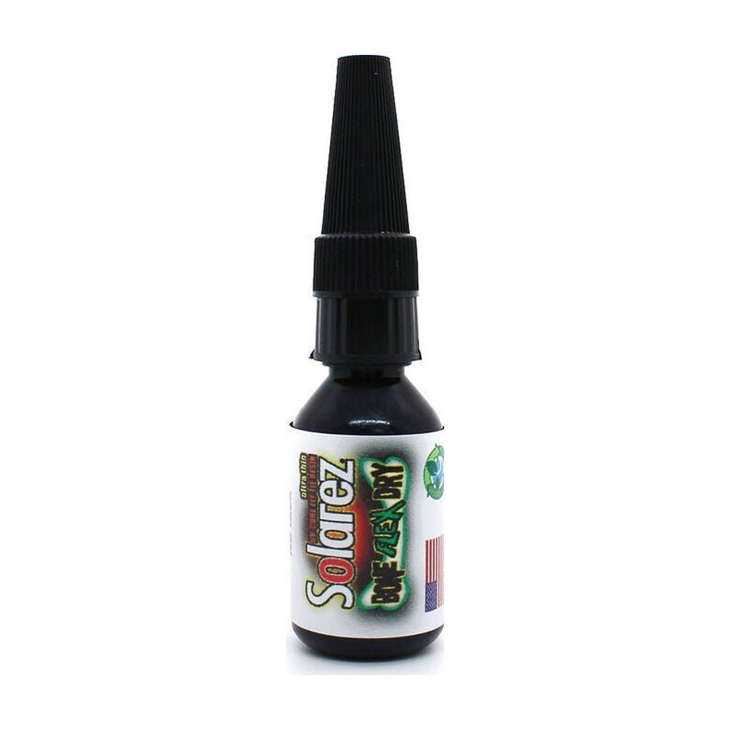 Solarez Bone Dry FLEX 0.5 Fl. Oz. Squeeze Bottle with Tip - UV Resin &amp; Adhesives - Fly Fish Food