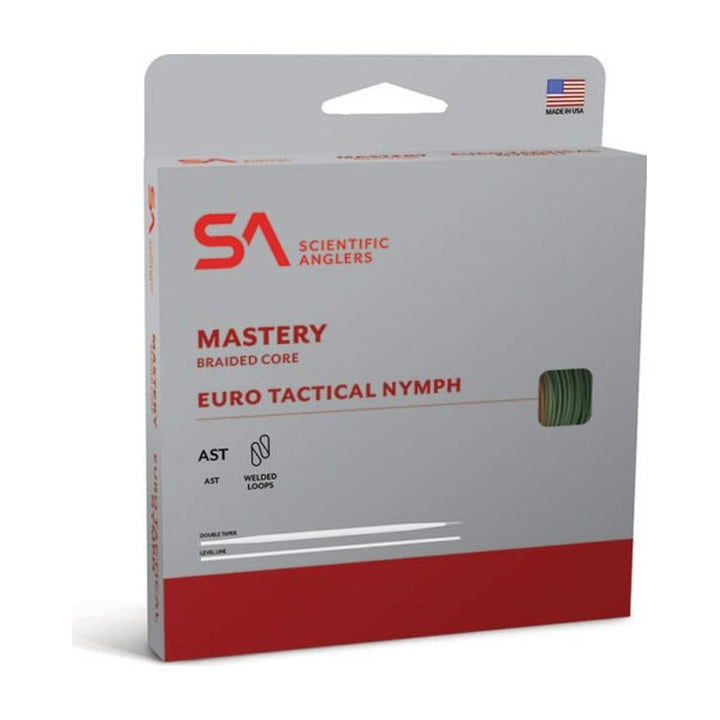 Scientific Anglers Mastery Euro Tactical Nymph Braided Core - DT - Fly Lines - Fly Fish Food