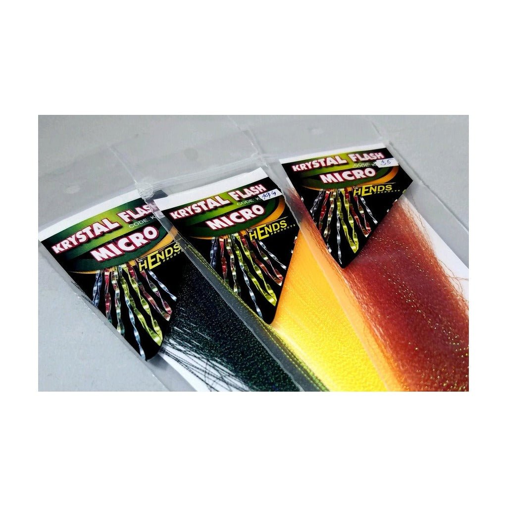 Hends Krystal Flash Micro - Synthetic Fibers & Flash - Fly Fish Food