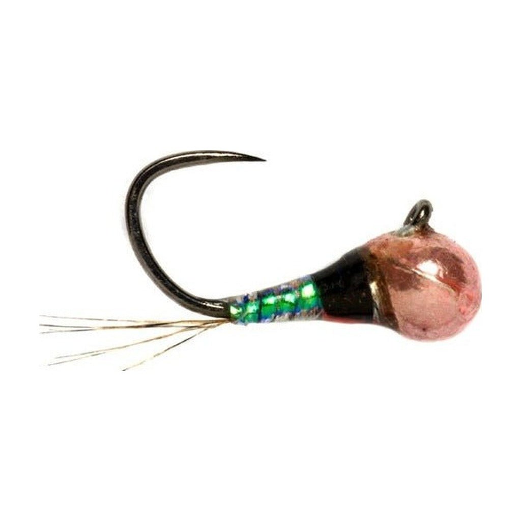 Croston's FMJ Micro Perdigon Pink Widow Barbless - Flies - Fly Fish Food