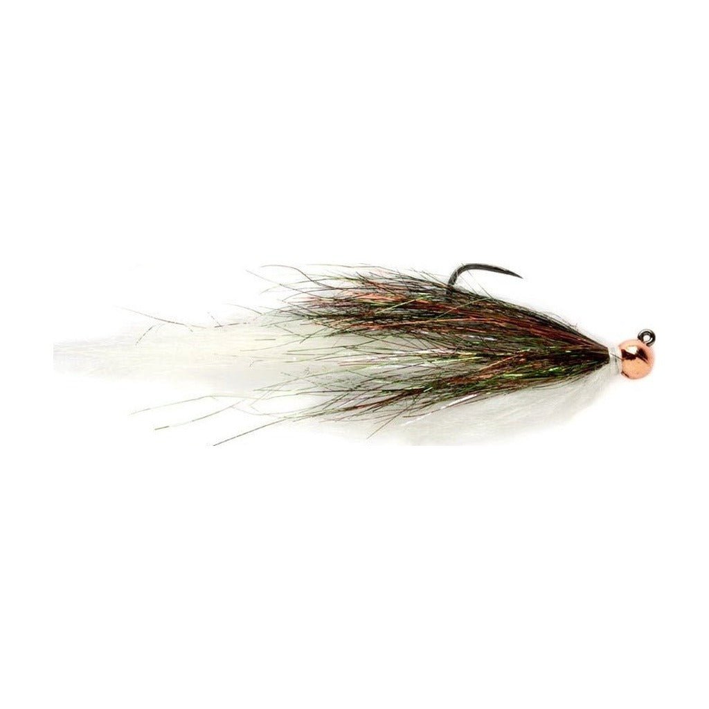 GD Spark Plug - Olive/White Size 2 - Flies - Fly Fish Food