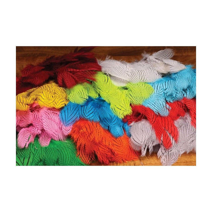 Silver Pheasant Body Feathers - Feathers & Marabou - Fly Fish Food