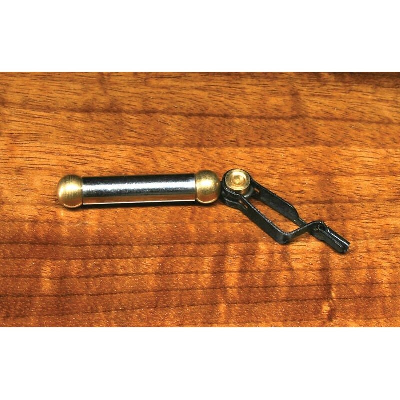 Small Handled Rotary Hackle Plier with Silicon Sleeve - Tools & Vises - Fly Fish Food