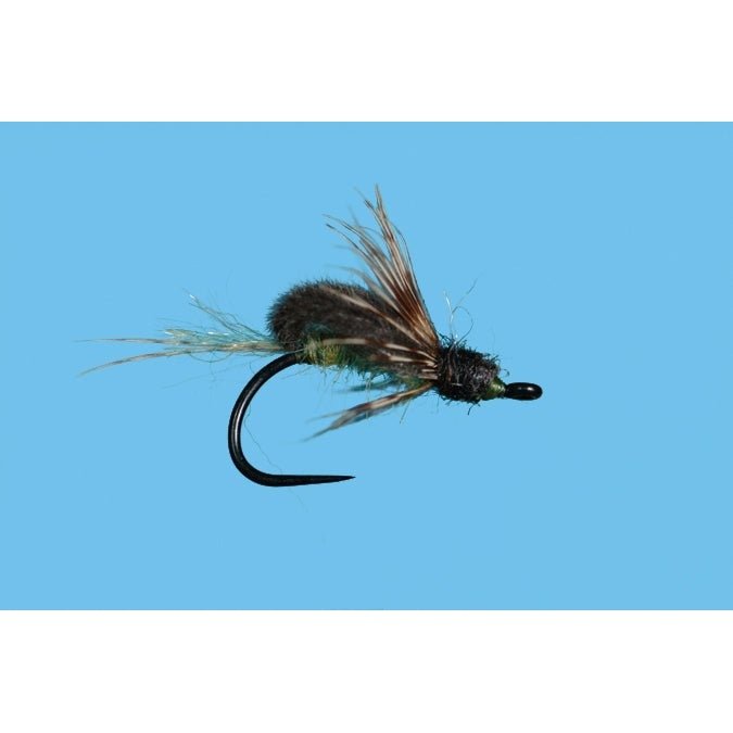 Harrop's CDC Bubble Back Caddis - Green - Flies - Fly Fish Food
