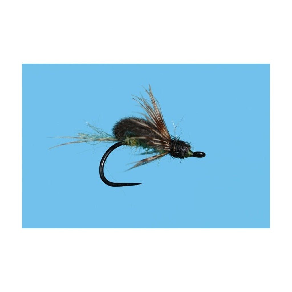 Harrop's CDC Bubble Back Caddis - Green - Flies - Fly Fish Food