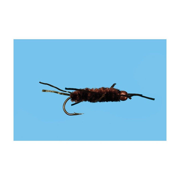 Tungsten Pat's Rubber Legs - Brown - Flies - Fly Fish Food
