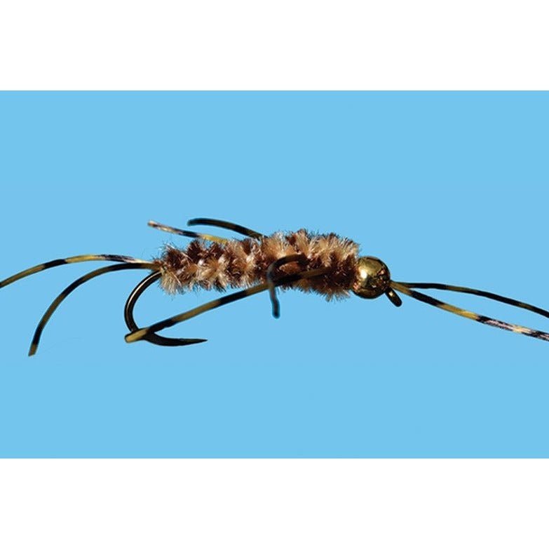 Tungsten Pat's Rubber Legs - Tan & Brown - Flies - Fly Fish Food