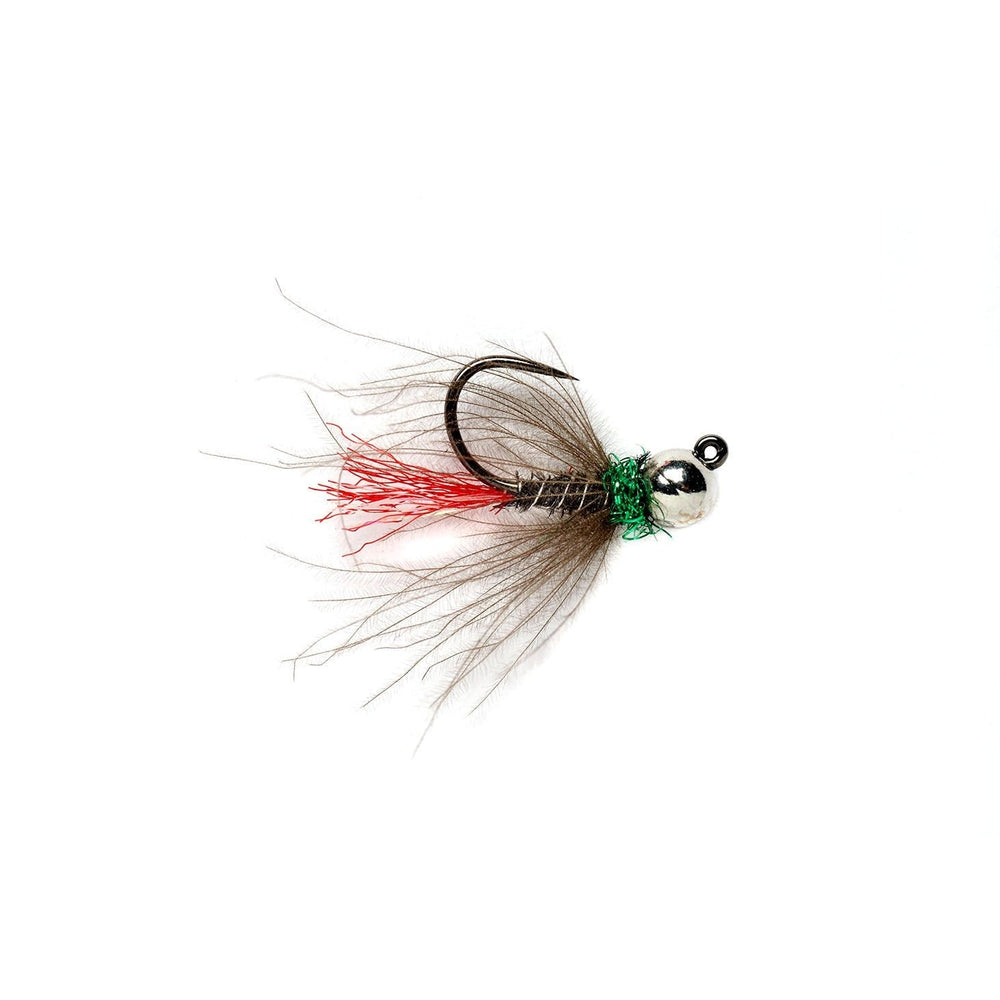 Red Tag Jig (TBH) - Black - Flies - Fly Fish Food