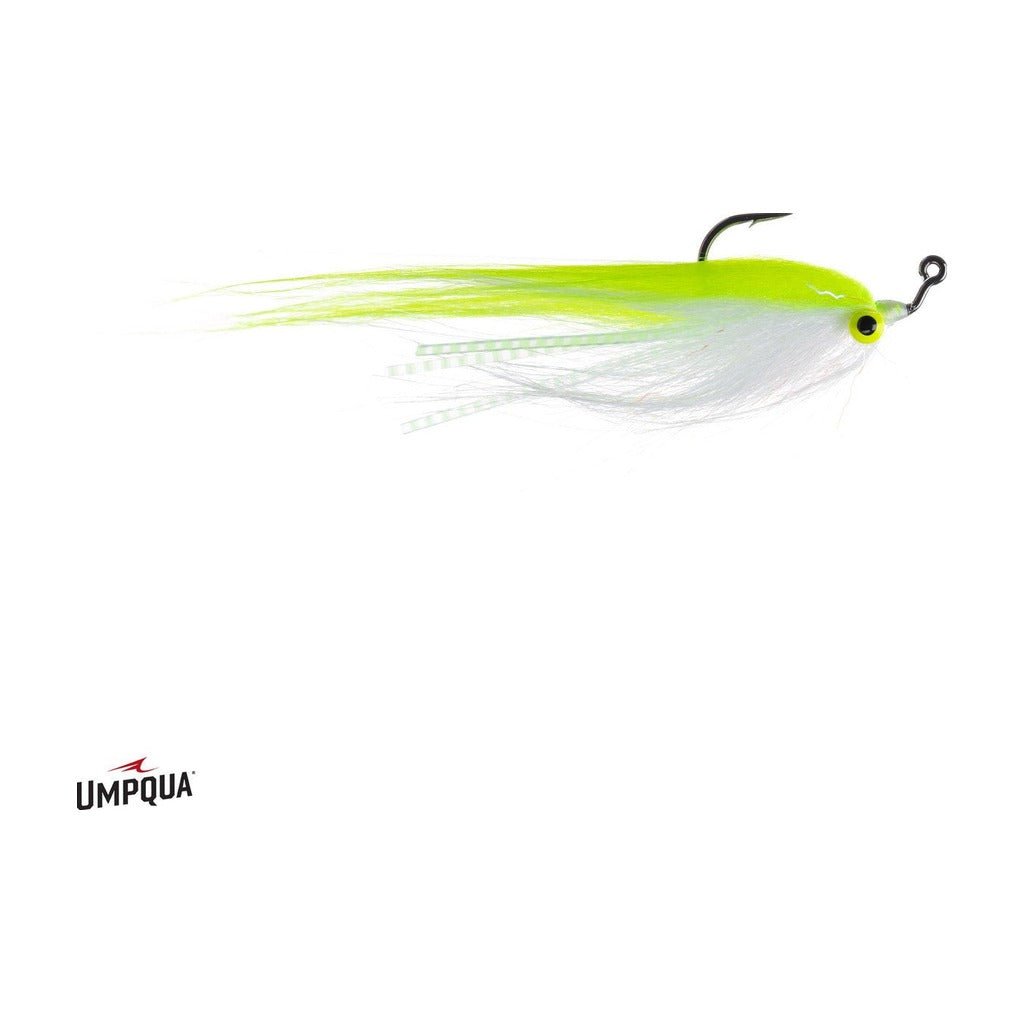 Po Boy - Chartreuse & White - Flies - Fly Fish Food