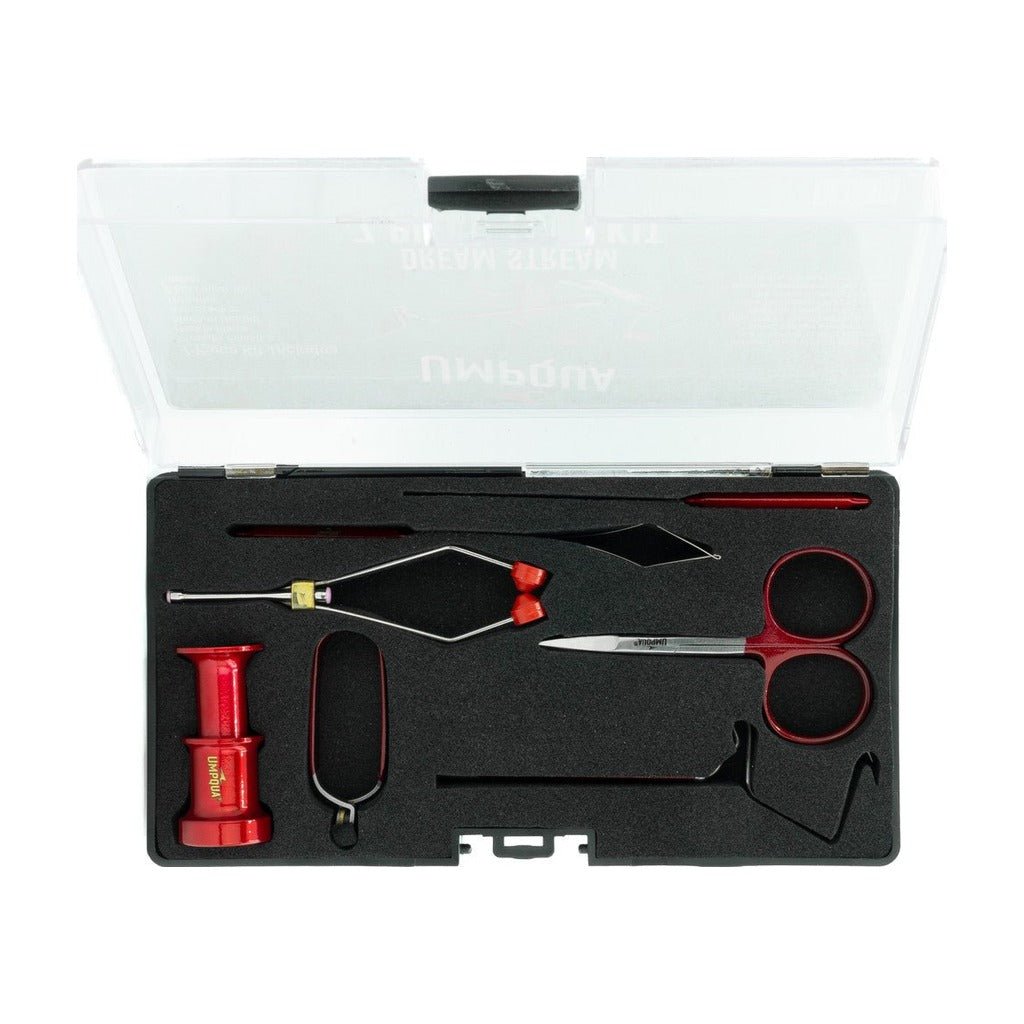 Dream Stream 7 PC Fly Tying Tool Kit - Tying Tools - Fly Fish Food