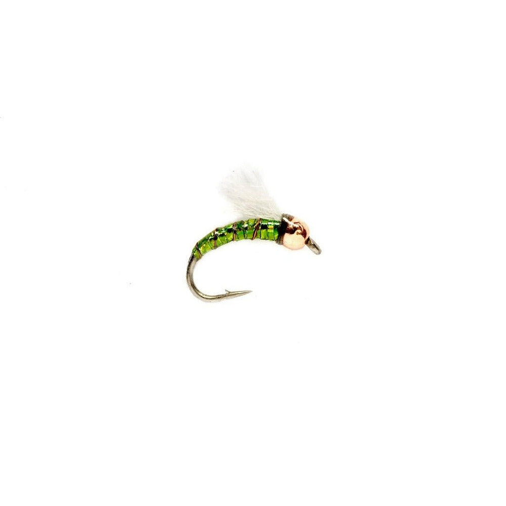Lexi's Tungsten Holo - Z Midge - Olive - Flies - Fly Fish Food