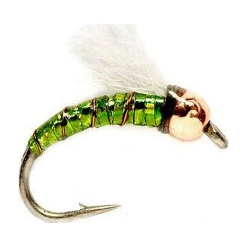 Lexi's Tungsten Holo - Z Midge - Olive - Flies - Fly Fish Food