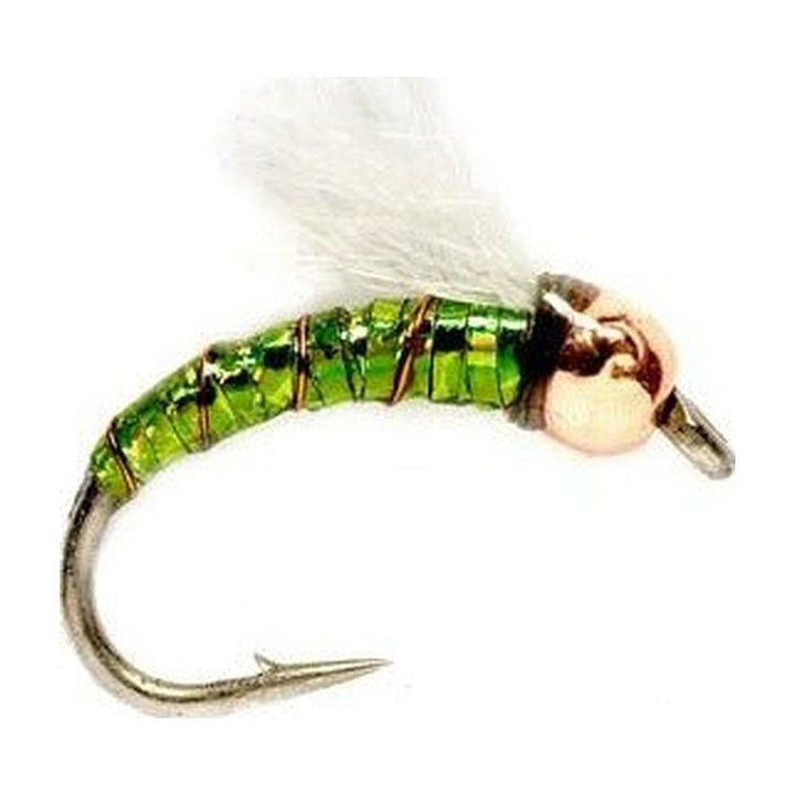 Lexi's Tungsten Holo - Z Midge - Olive - Flies - Fly Fish Food