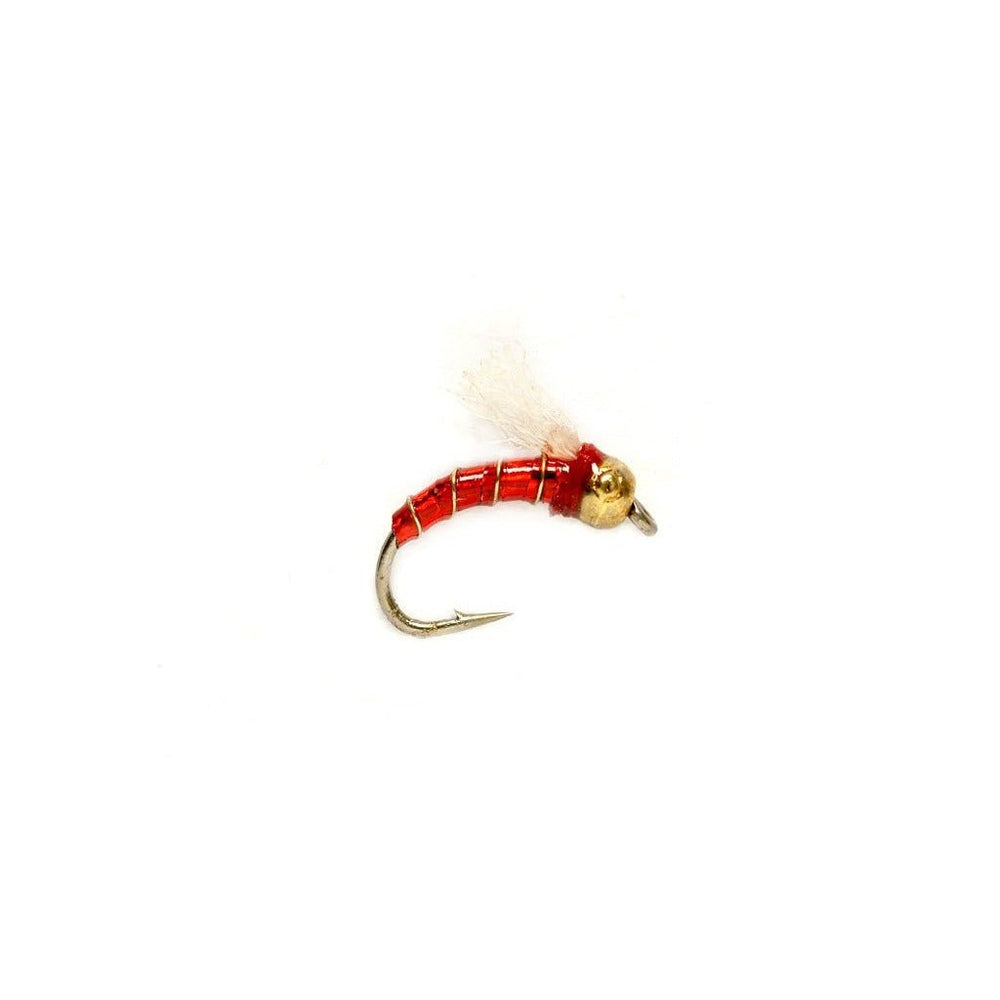 Lexi's Tungsten Holo - Z Midge - Red - Flies - Fly Fish Food