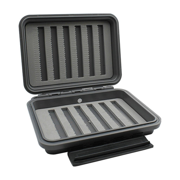 MFC Plan D Pocket MAX Fly Box - Steel Gray - Trout/Bonefish - Fly Boxes - Fly Fish Food