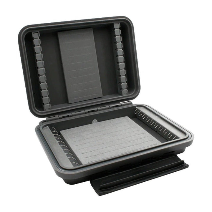 MFC Plan D Pocket MAX Fly Box - Steel Gray - 50/50 - Fly Boxes - Fly Fish Food
