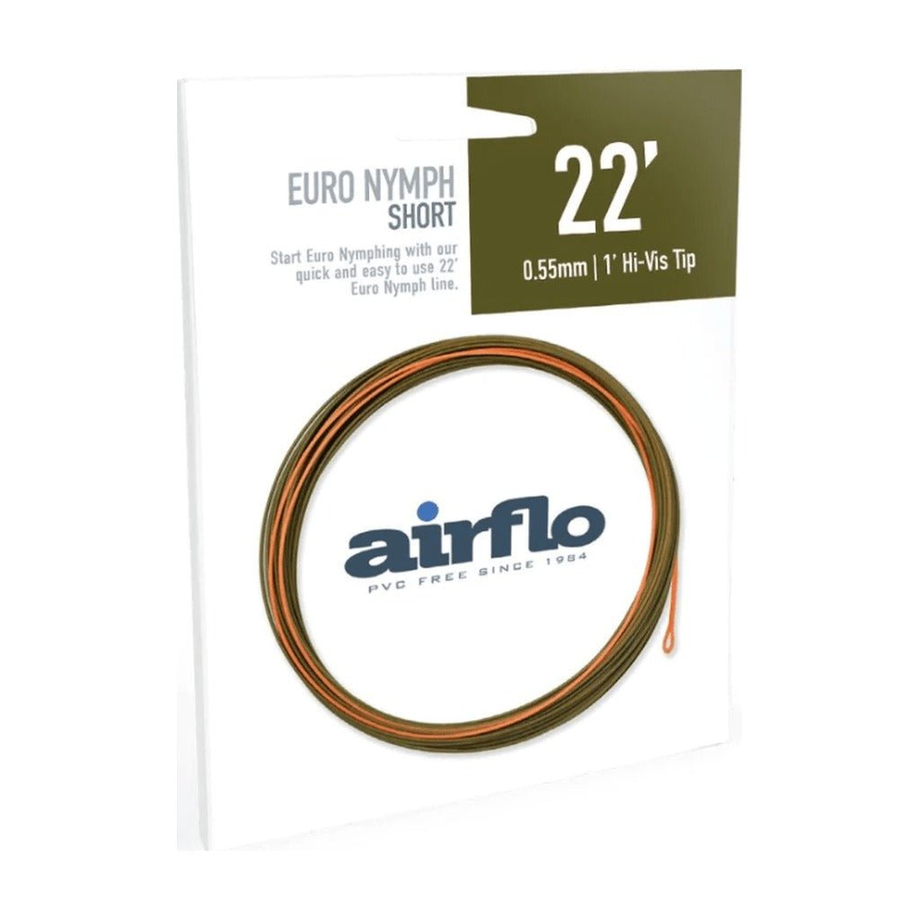 Airflo Euro Nymph Shorty - 22ft - Fly Lines - Fly Fish Food