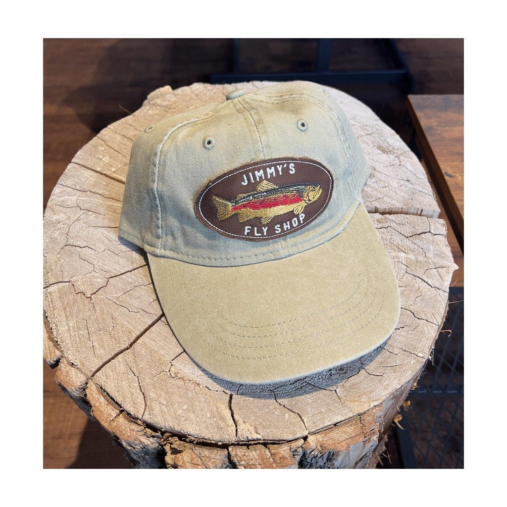 Jimmy's Fly Shop Hat - Trout Logo - Apparel - Fly Fish Food