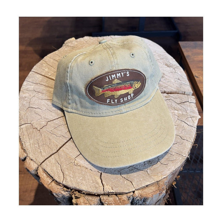 Jimmy's Fly Shop Hat - Trout Logo - Apparel - Fly Fish Food