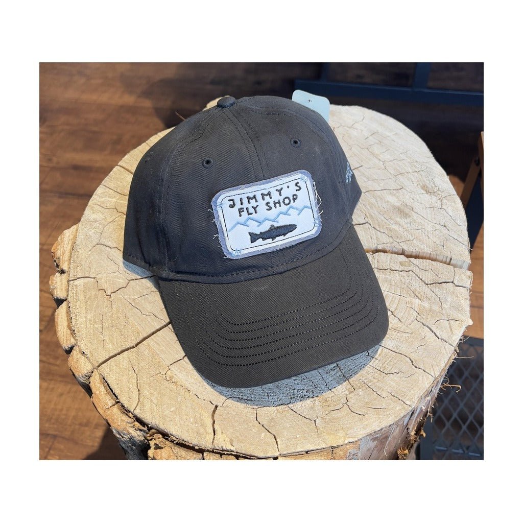 Jimmy's Fly Shop Hat - Jimmy Patch - Black - Apparel - Fly Fish Food