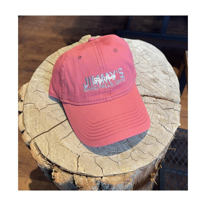 Jimmy's Fly Shop Hat - Embroided Jimmy - Pink - Apparel - Fly Fish Food
