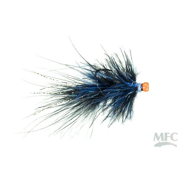 Svend Diesel's Balanced Bou Leech - Bruised/Hot Orange Bead - Flies - Fly Fish Food