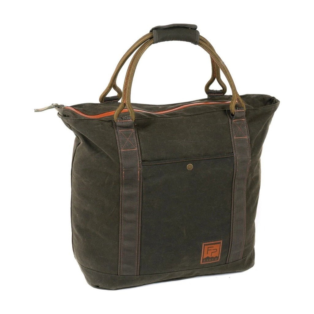 Fishpond Horse Thief Waxed Canvas Tote - Peat Moss - Packs & Bags - Fly Fish Food