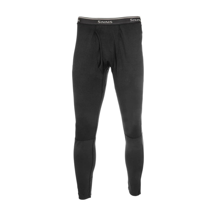 Simms - Men's Heavyweight Baselayer Bottom - Black - Apparel - Fly Fish Food