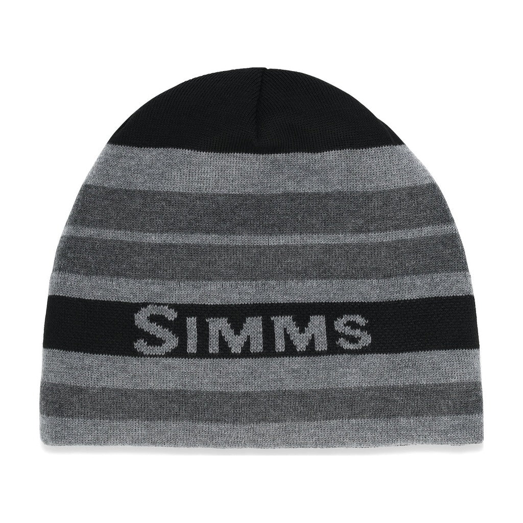 Simms - Everyday Beanie - Carbon Stripe - Hats - Fly Fish Food