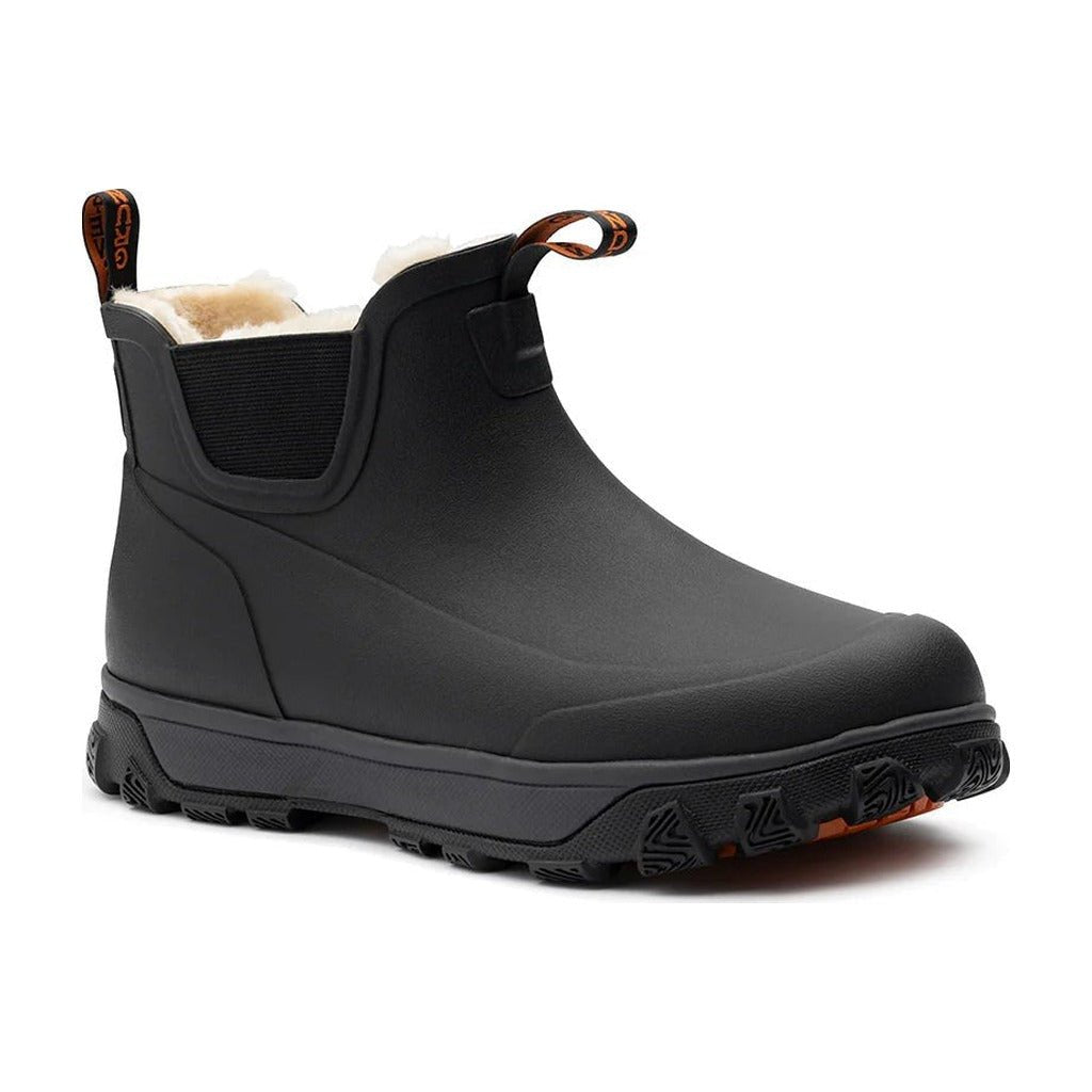 Grundens Deviation Sherpa Ankle Boot - Black - Boots & Cleats - Fly Fish Food