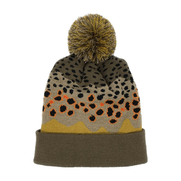 RepYourWater Brown Trout Skin Knit Hat - Hats - Fly Fish Food