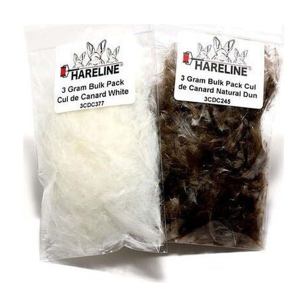 3 Gram Bulk Pack CDC - Feathers & Marabou - Fly Fish Food