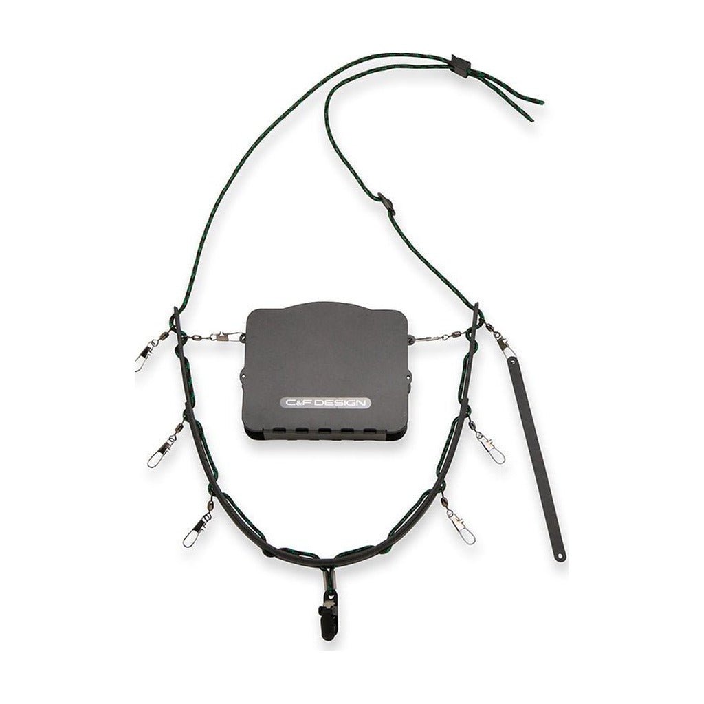 C&F Design Lanyard with Universal System Fly Patch - Fly Boxes - Fly Fish Food