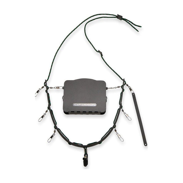 C&F Design Lanyard with Universal System Fly Patch - Fly Boxes - Fly Fish Food