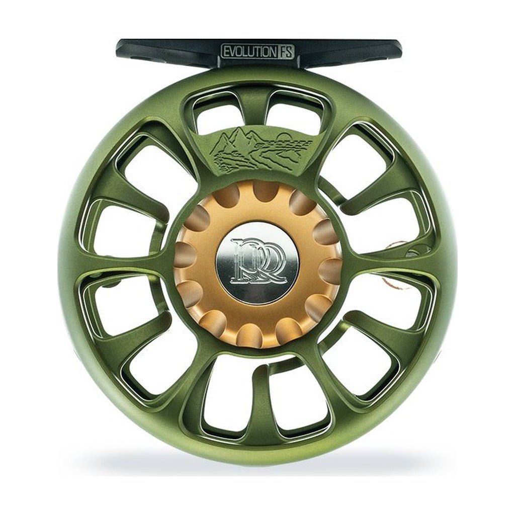 Ross Reels - Evolution FS Fly Reel - Matte Olive - Reels - Fly Fish Food
