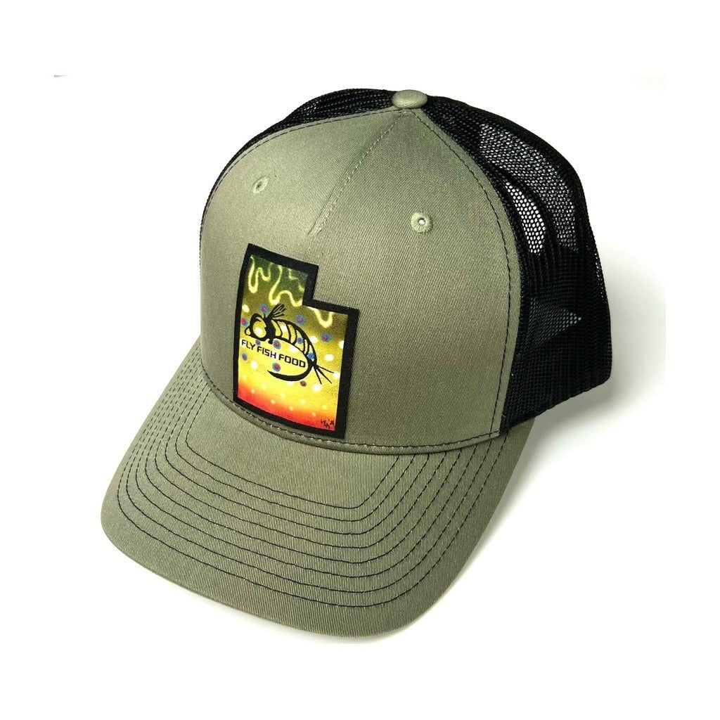 Fly Fish Food Hat - Utah Logo - Hats - Fly Fish Food