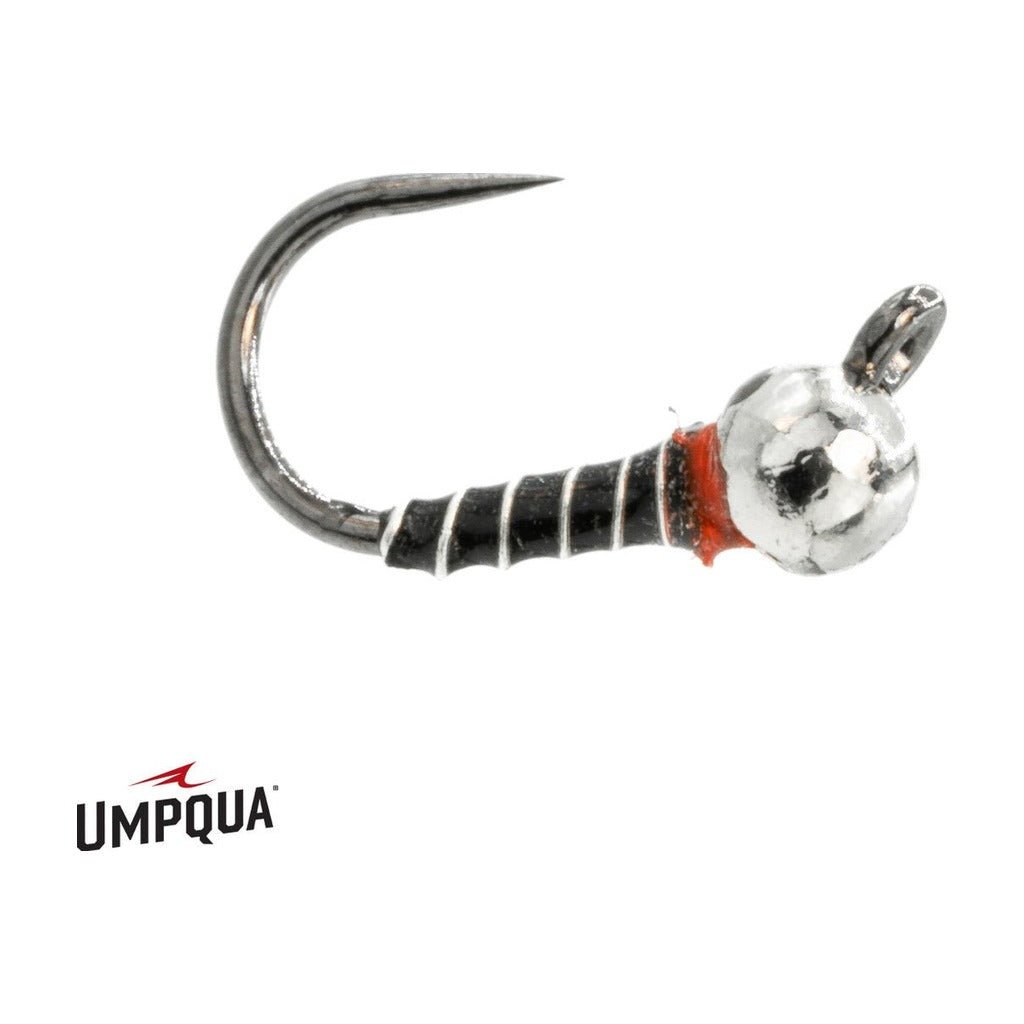 Zebra Jig Thin - Black/Silver - Flies - Fly Fish Food