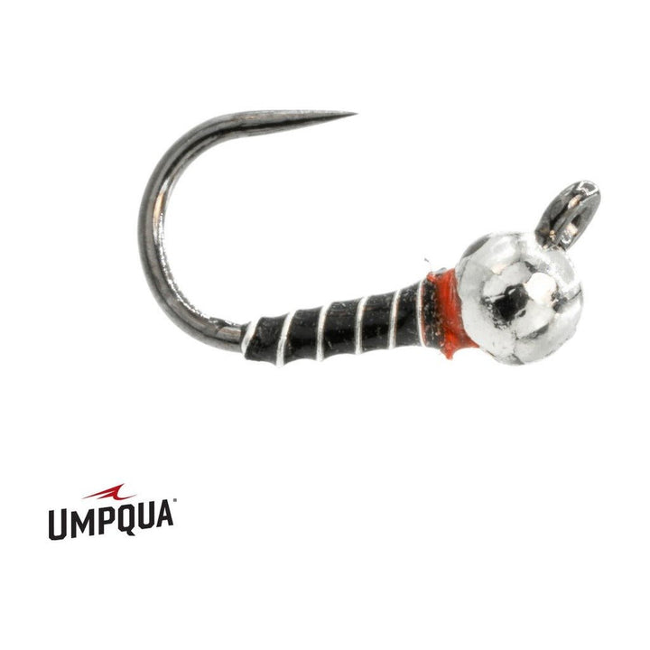 Zebra Jig Thin - Black/Silver - Flies - Fly Fish Food