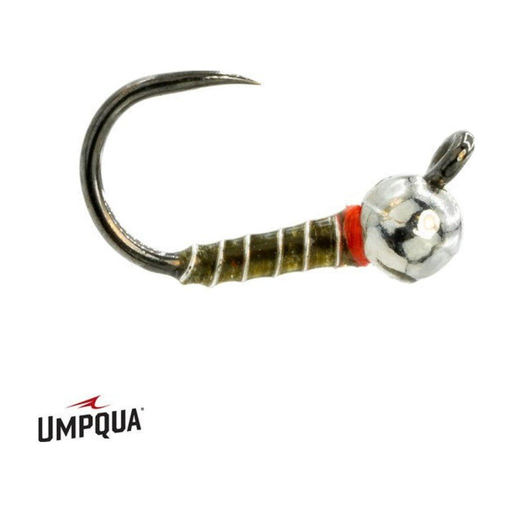 Zebra Jig Thin - Olive - Flies - Fly Fish Food