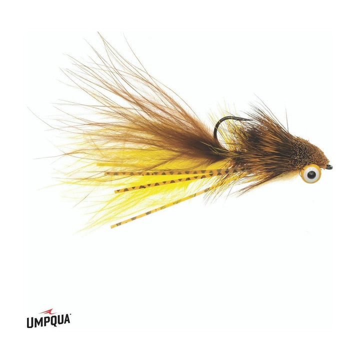 Mena's Slider Bugger - Brown/Yellow - 02 - Flies - Fly Fish Food