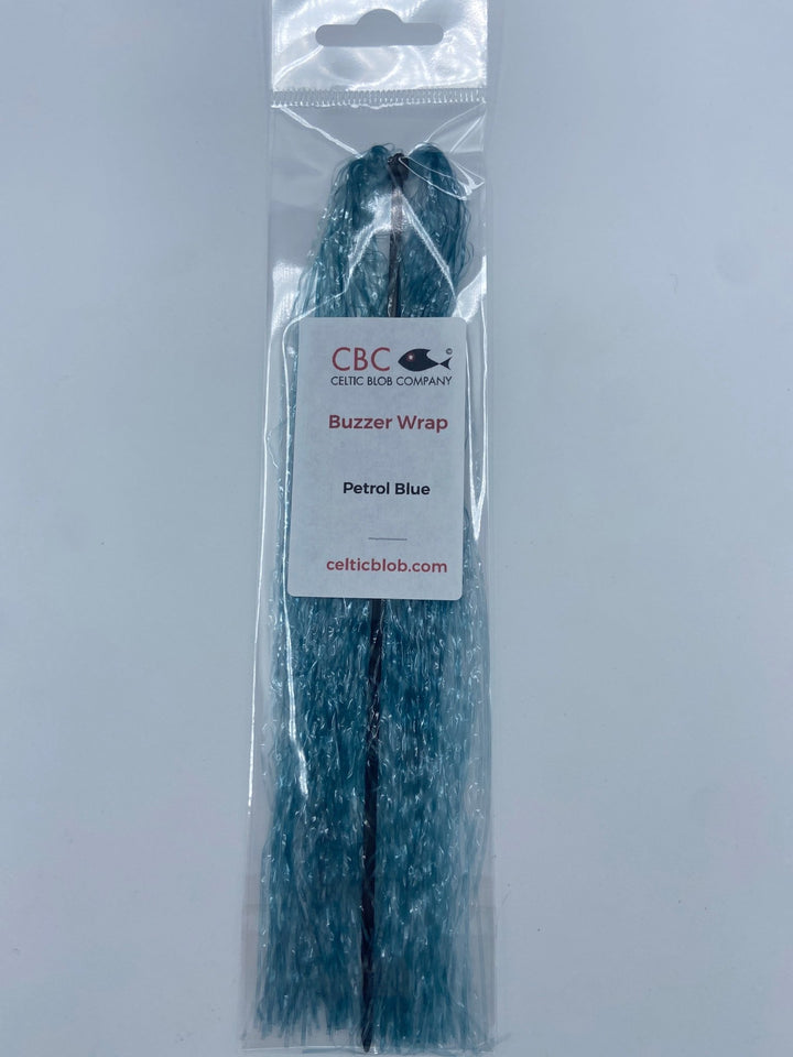 Buzzer Wrap for Chrominoids - Synthetic Fibers & Flash - Fly Fish Food